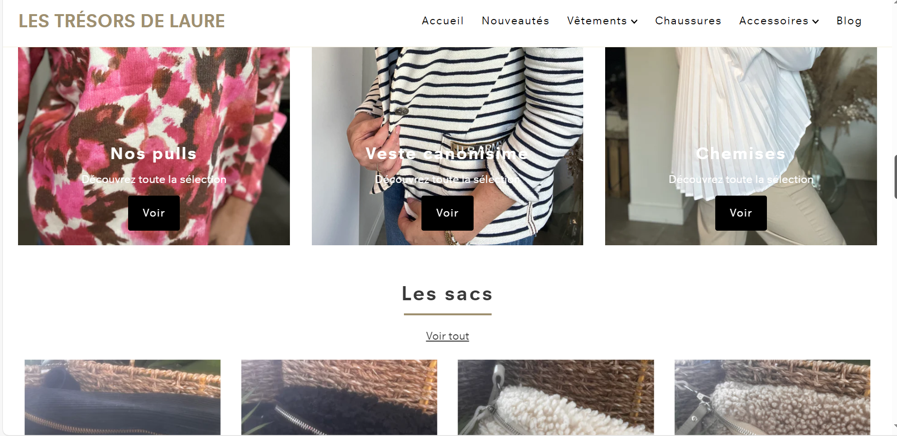 Lancement de la boutique en ligne