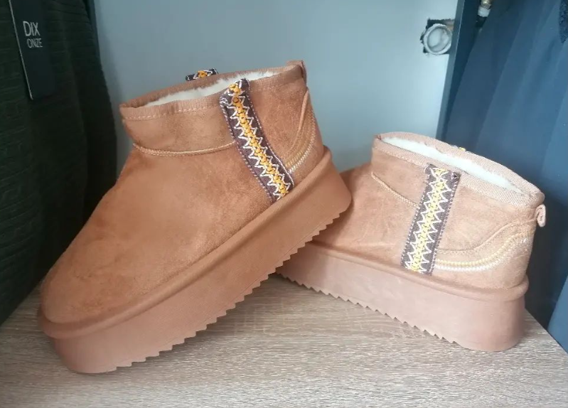 Boots fourrés HUGUES camel