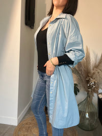 Robe chemise LIO bleu claire