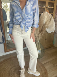 Pantalon FRENCHY blanc